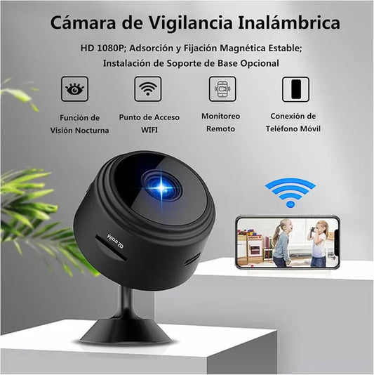 Mini Camara Espia Vigilancia A9 Wifi